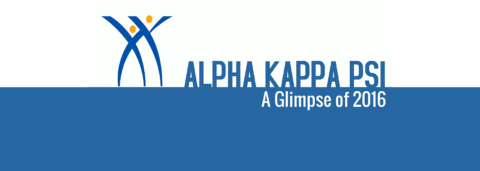Alpha Kappa Psi's professional business success during 2016