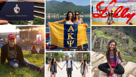 Wearing Letters - Alpha Kappa Psi