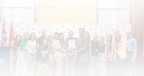 Building a Legacy - Alpha Kappa Psi Brotherhood White overlay