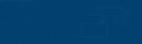 Building a Legacy - Alpha Kappa Psi - Hero Section - New Building Blue Background With Plan