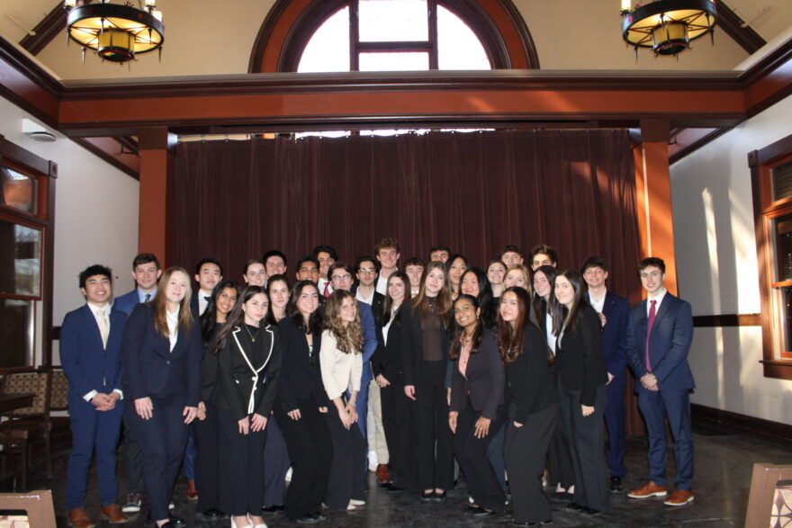 A group photo of the Lehigh University charter members.