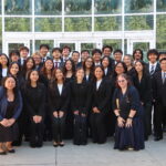 A group photo of Chi Beta Chapter members.