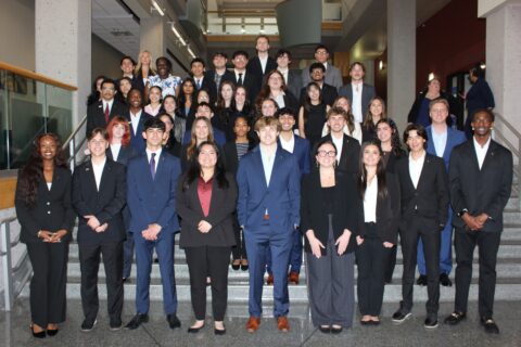 Theta Sigma Chapter at Texas State University group photo
